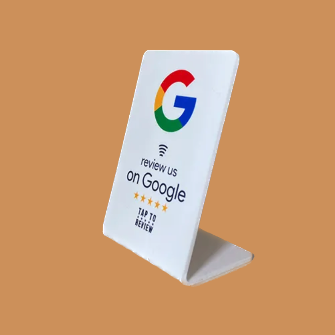 Google Review Stand