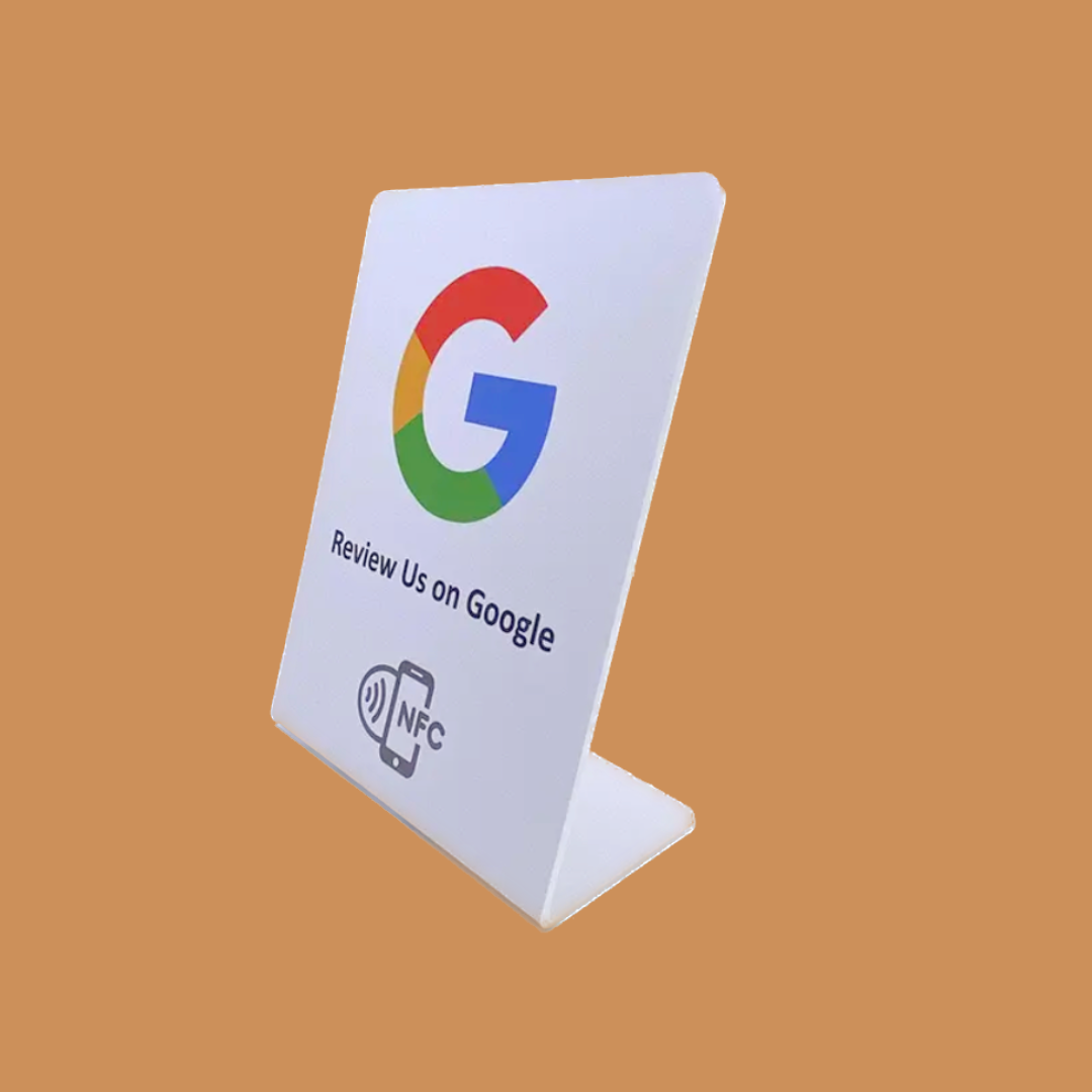 Google Review Stand