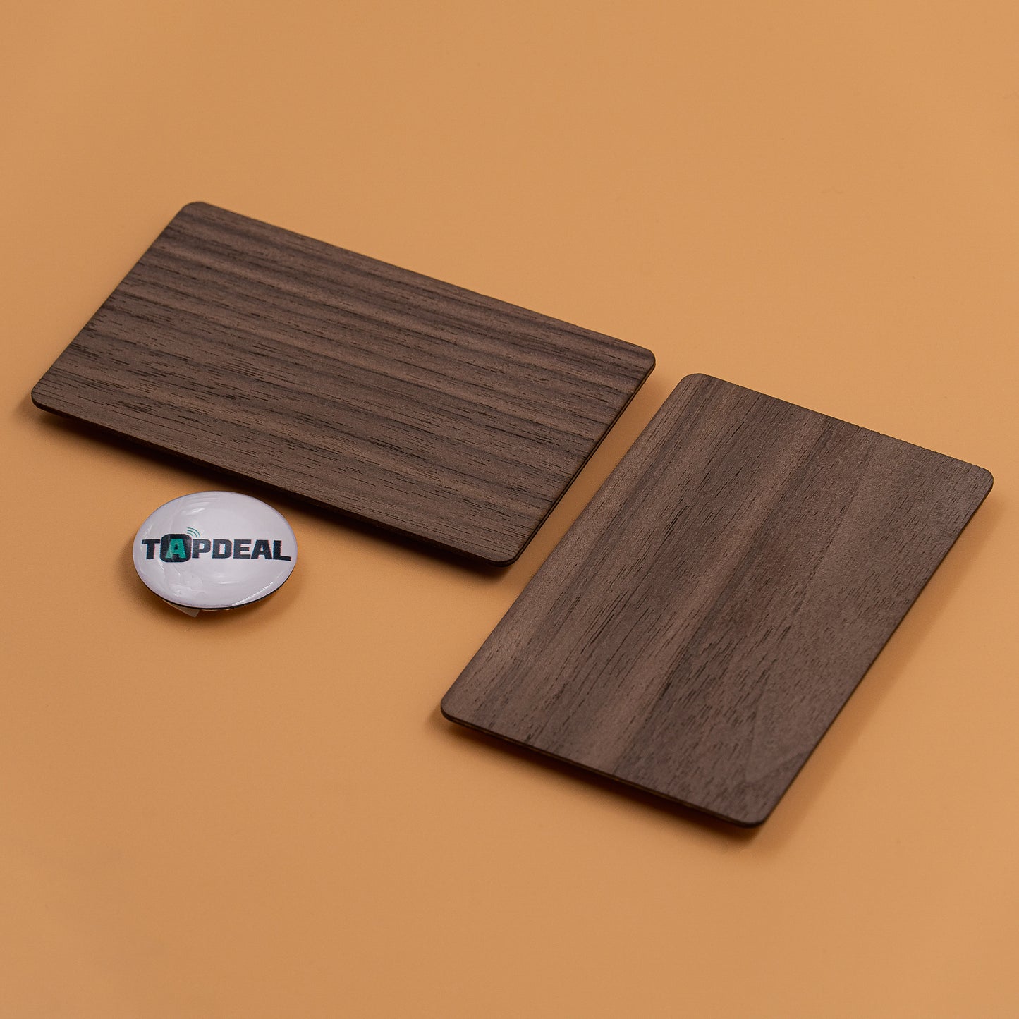 Bamboo Business Card Dark Brown